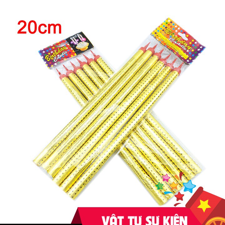 Nến Pháo Phụt Tiệc Tùng Sinh Nhật-20cm 1 bó