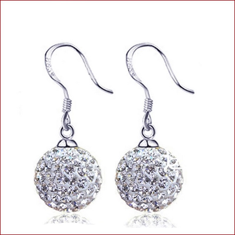 Bông tai dạng móc bạc s925 đính đá bibo_store