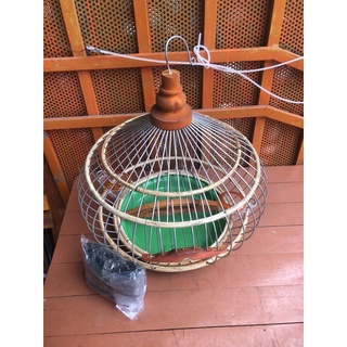 Lồng cu bầu - mây nhôn - size lớn