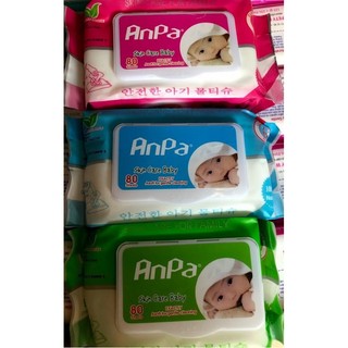 [Giá Siêu Rẻ] khăn Ướt Anpa Loại Nhỏ 80 gr
