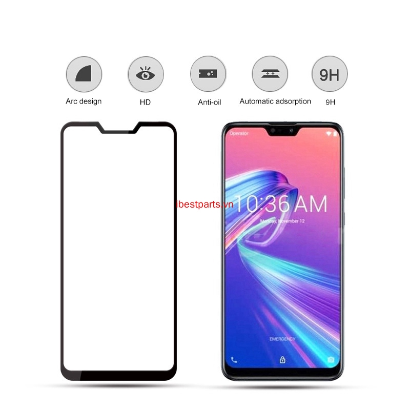 Kính Cường Lực Bảo Vệ Màn Hình Điện Thoại Asus Zenfone 3 4 5 Max Selfie Pro Zoom Live L1 2018