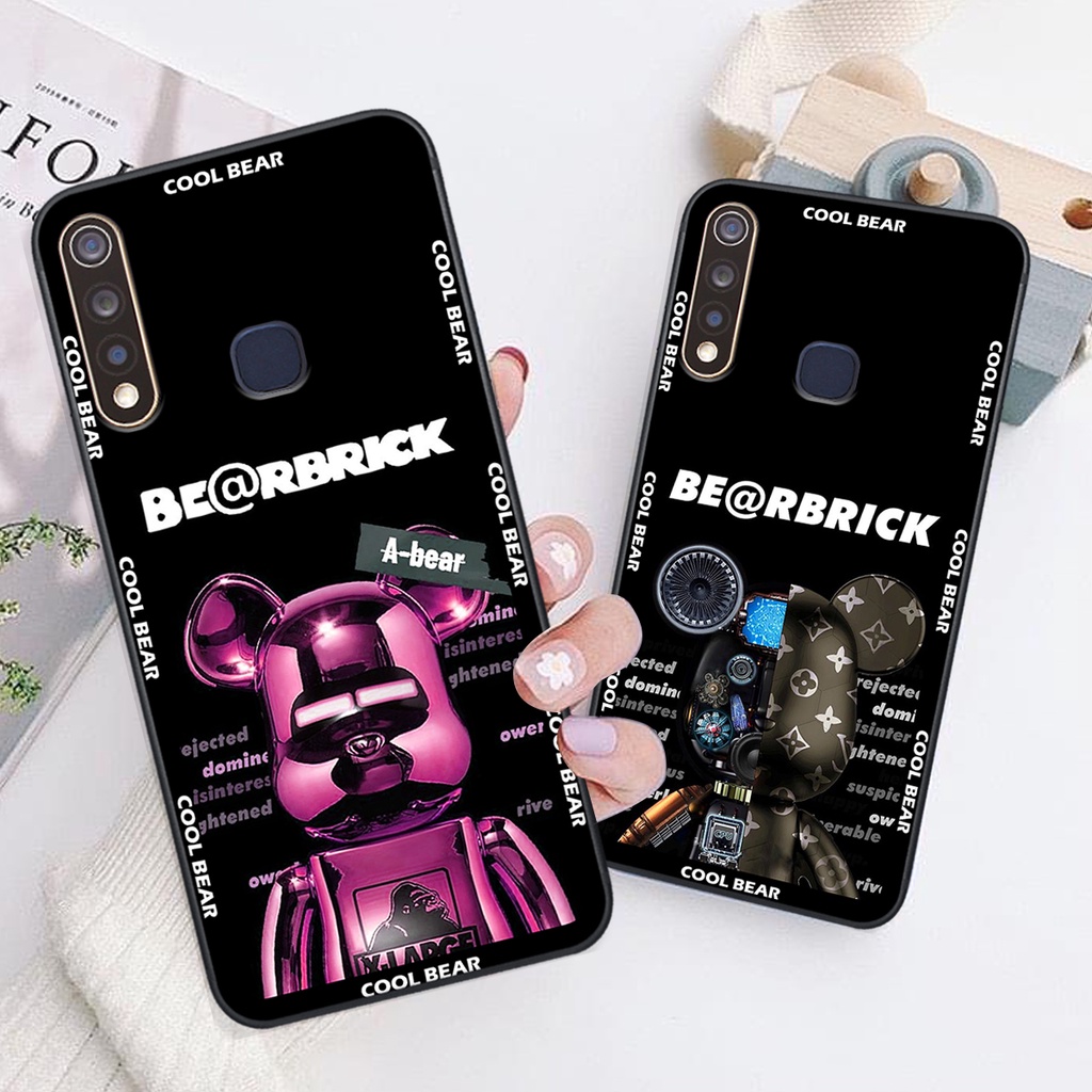 Ốp lưng Vivo Y19 in hình K@ws, Cool Be@r SIÊU NGẦU