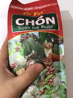 Cà phê CHỒN Buôn Mê Thuộc 500gr