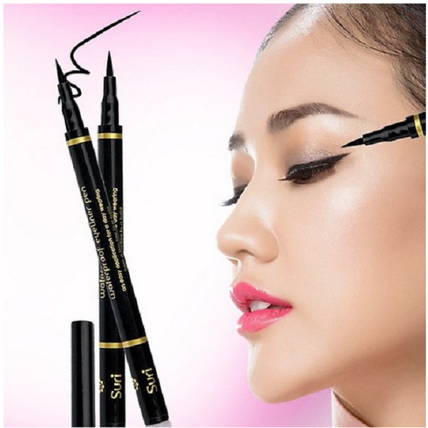Bút Kẻ Mắt Nét Siêu Mảnh Không Trôi Suri Waterproof Eyeliner Pen | BigBuy360 - bigbuy360.vn