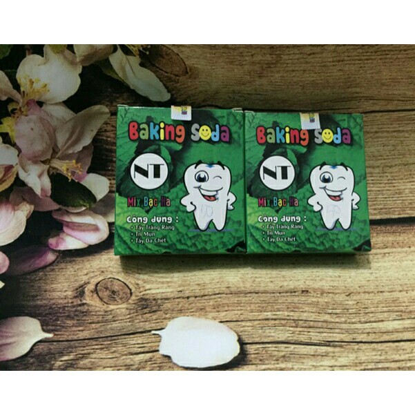 Bột Baking Soda Mix Bạc Hà đa công dụng NT spring come