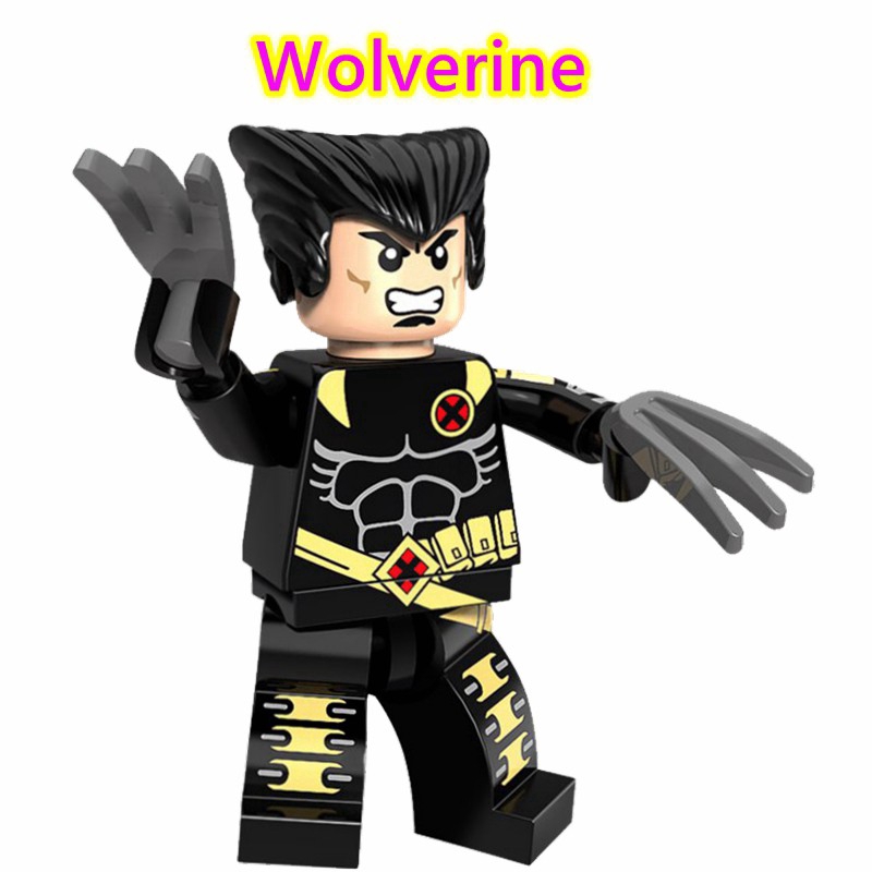 Mô Hình Nhân Vật Deadpool Wolverine X-Men Chân Thật