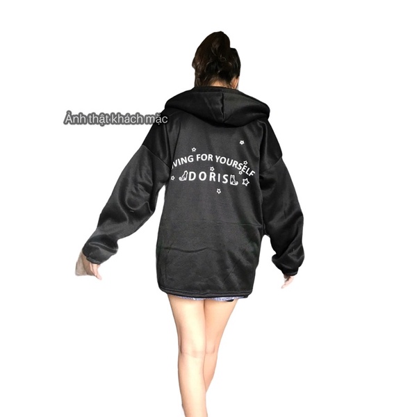 Áo Khoác Nỉ Con Mèo Form Rộng Tay Phồng Unisex | BigBuy360 - bigbuy360.vn