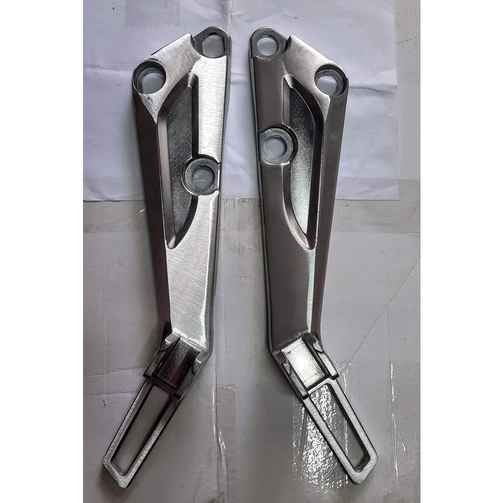 Cặp bát gác chân sau nhôm dành cho Wave nhỏ loại ngắn và dài