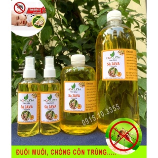 Tinh dầu sả Java đậm đặc ,thơm lừng đuổi muỗi, kiến và côn trùng - HOA LINH