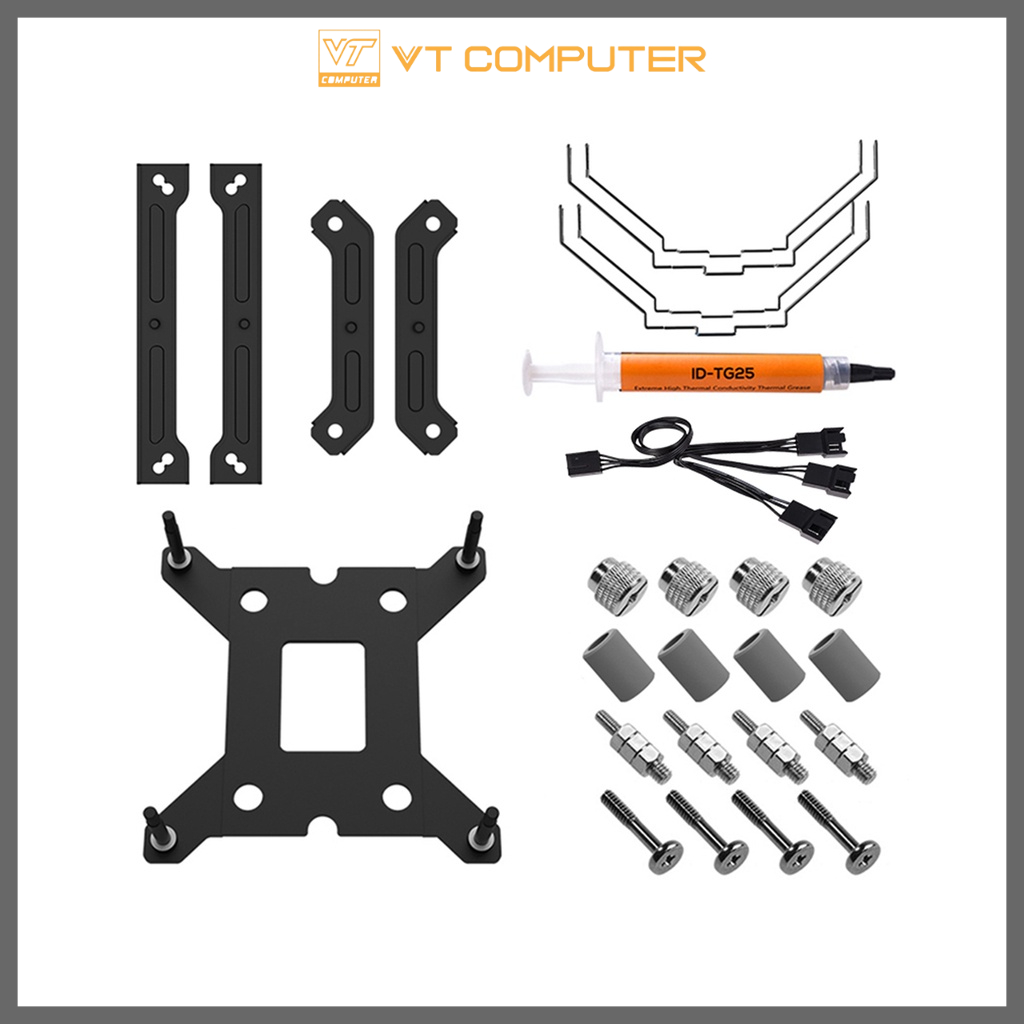 Tản Nhiệt Khí /  Fan CPU / ID Cooling / SE 207 XT / Advanced / Black