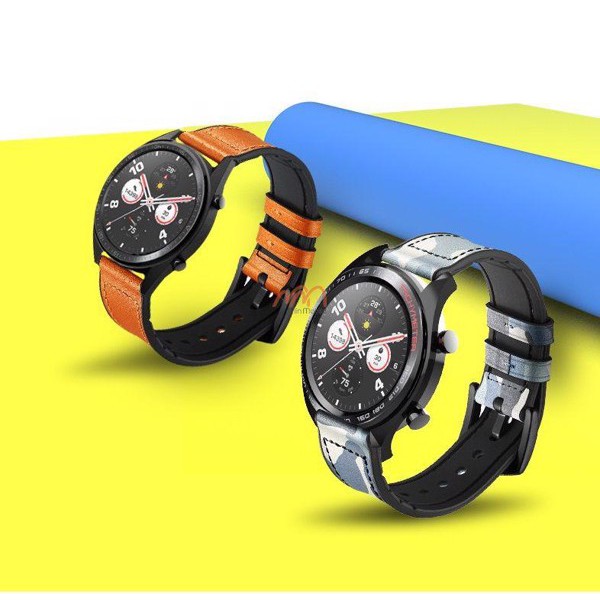 Dây da 2 lớp Huawei Watch GT 2 hiệu Sikai