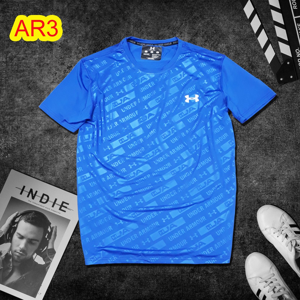 Áo thể thao nam chất thun lạnh co giãn 4 chiều hàng chuẩn VNXK. Áo thun thể thao nam size [50-95kg] | BigBuy360 - bigbuy360.vn