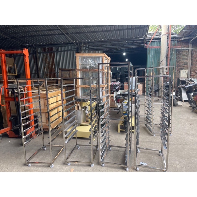 Xe đẩy khay 10-16 khay kt 46x72cm