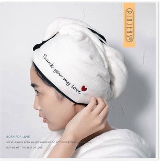 Khăn tự rút nước lau khô tóc