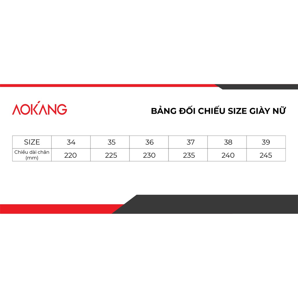 [Mã BMBAU50 giảm 7% đơn 99K] Giày giả da nữ Aokang 182332020