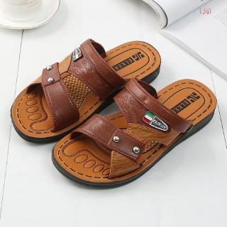 Giày Sandal Đi Biển Bằng Nhựa Chống Trượt Thời Trang Mùa Hè 2020 Cho Nam