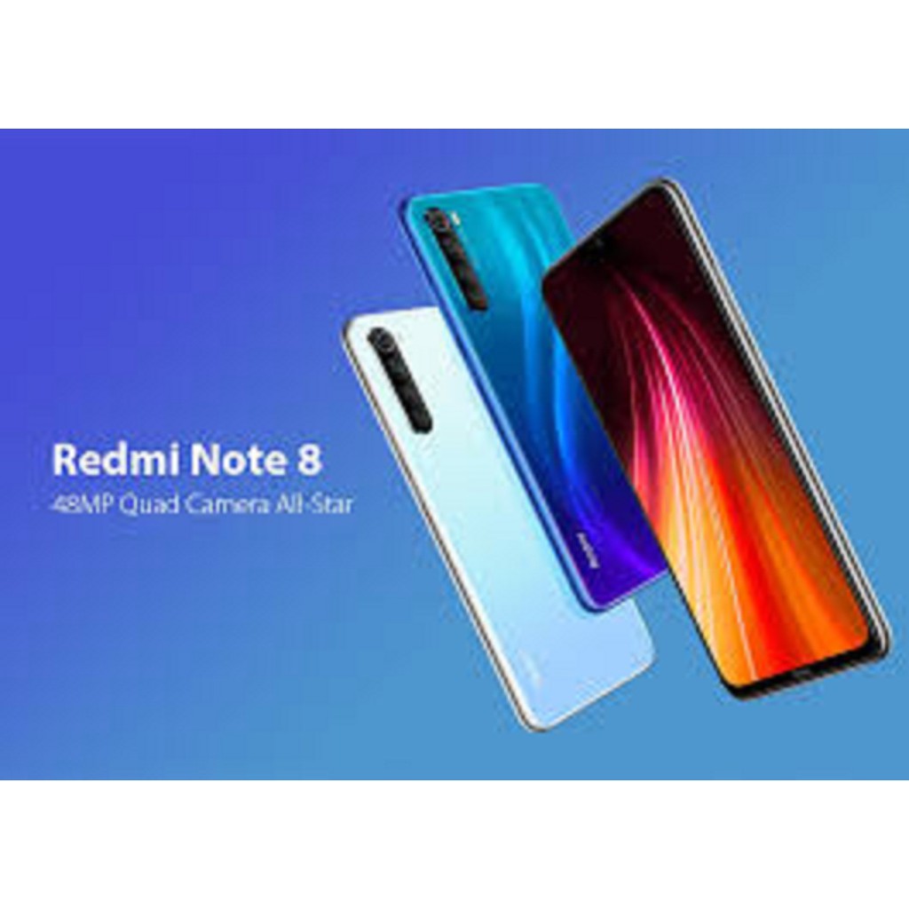 [Mã 229ELSALE hoàn 7% đơn 300K] điện thoại Xiaomi Redmi Note 8 2sim ram 4G/128G mới Chính Hãng - Có Tiếng Việt