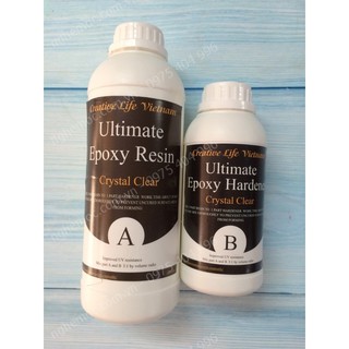 Ultimate epoxy resin ( bộ đổ khối )
