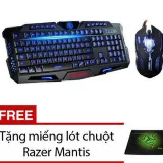 GIÁ sOOCck ! ComBo Phím Chuột LED BOSSTON 888