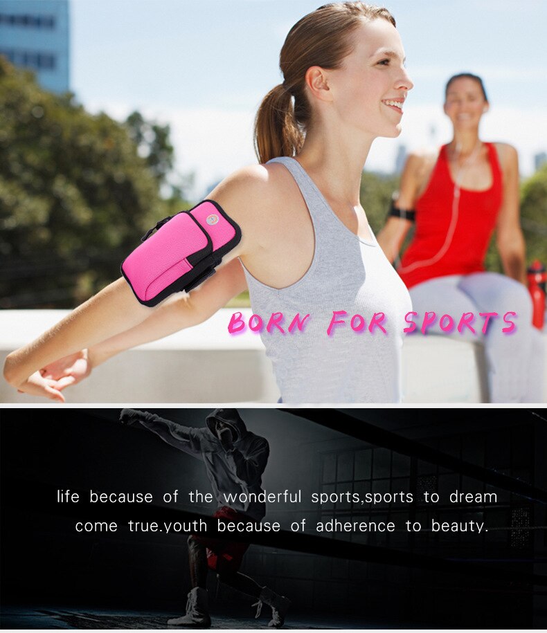 Túi Đựng Điện Thoại 6 Inch Đeo Cánh Tay Tiện Dụng Khi Chơi Thể Thao-*&-*&&- | BigBuy360 - bigbuy360.vn