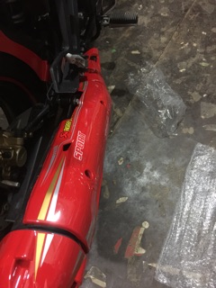 Ốp bô xe ex150 màu