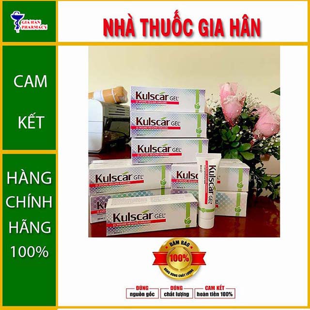 Kulscar Gel - Hỗ Trợ Điều Trị Vết Thương Hở & Hạn Chế Hình Thành Sẹo