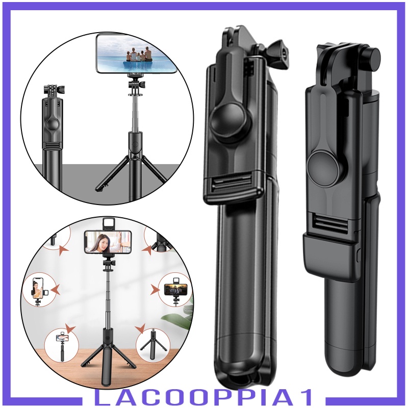 [LACOOPPIA1] Selfie Stick, 40 inch Extendable Selfie Stick Tripod,Phone Tripod with Wireless Remote Shutter Stick Selfie Stick Mobile Phone Bracke