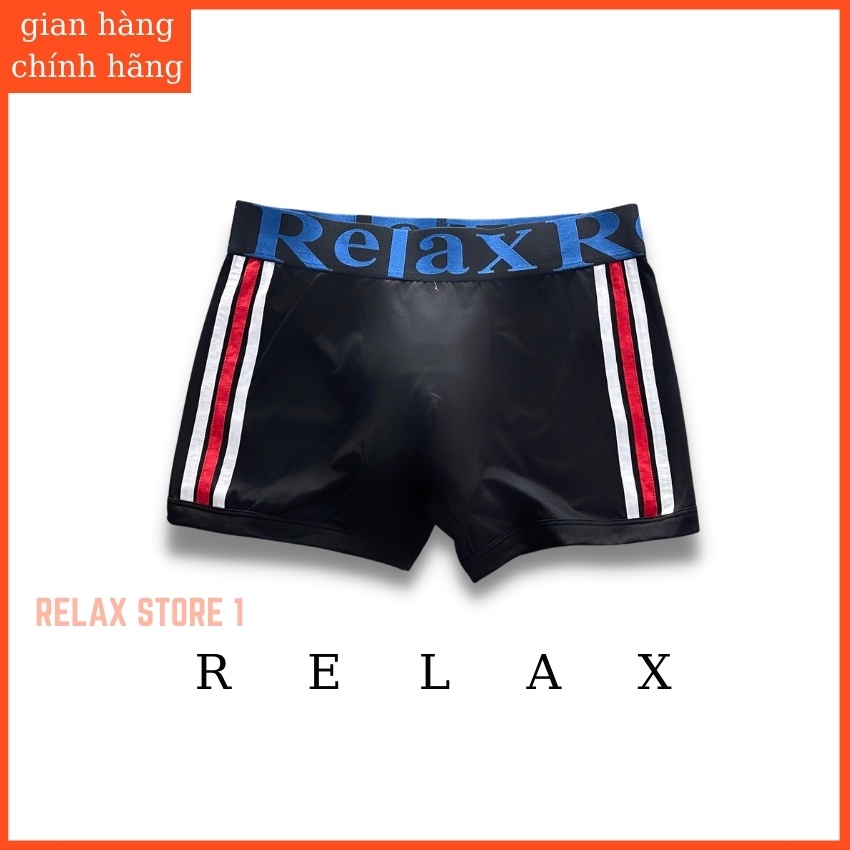 Quần lót nam boxer relax thun lanhj cao cấp , quần lót đùi nam relax , quần sịp đùi nam relax rltk07