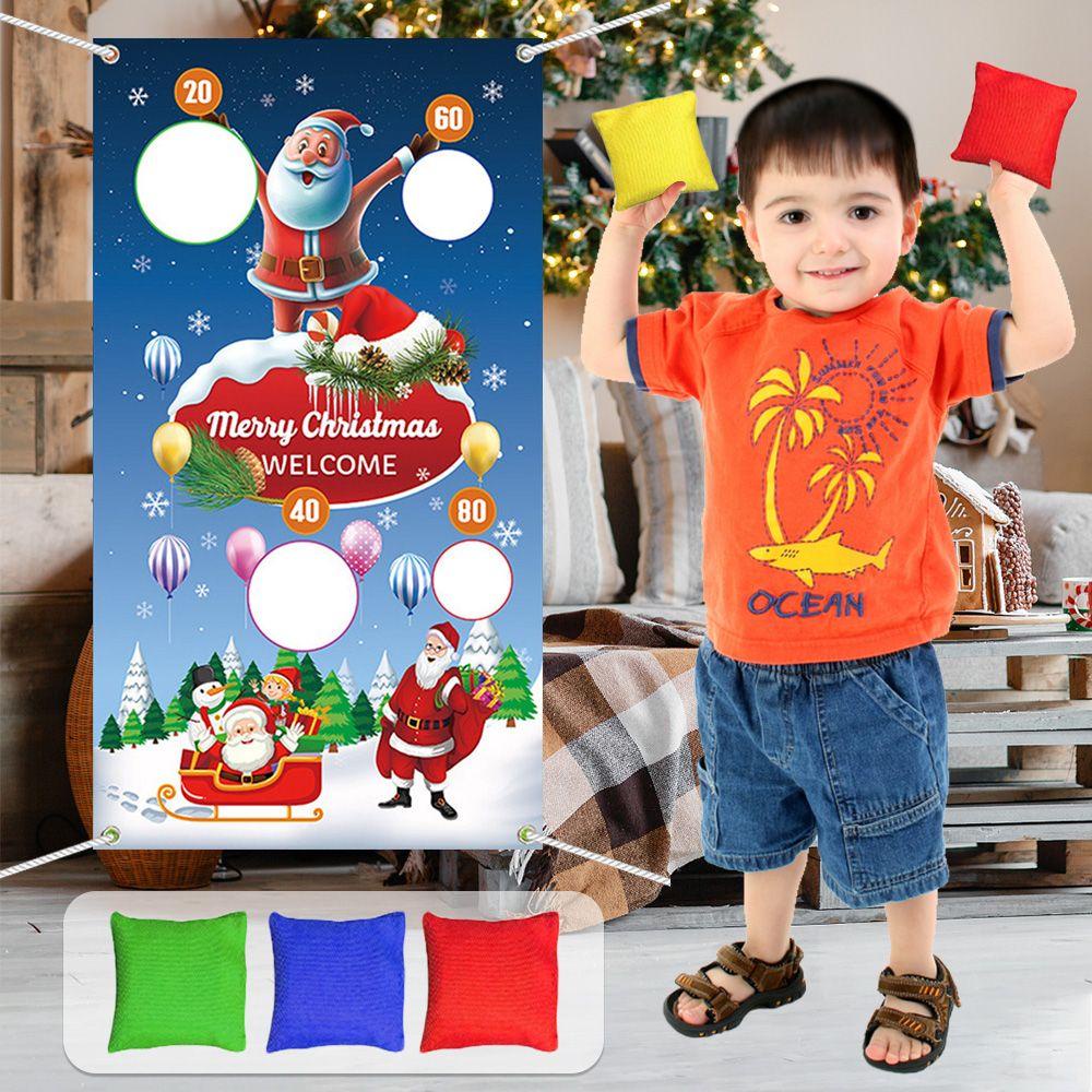 Cờ Trang Trí Giáng Sinh Hình Ông Già Noel 2022 Mới