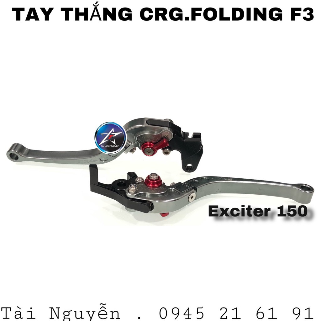 TAY THẮNG CRG.FOLIDING F3 CHO XE MÁY