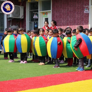 Trò chơi vận động chim cánh cụt - đồ chơi vận động mầm non áo chim cánh cụt + thanh hơi