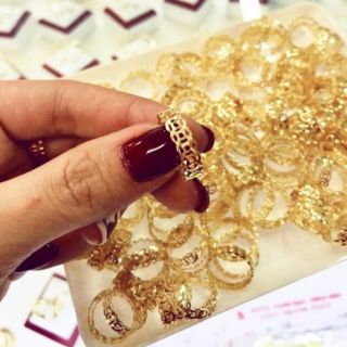nhẫn kim tiền may mắn