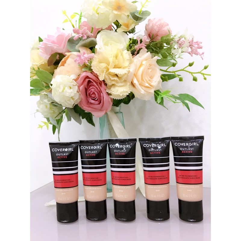 (Hàng tăng không bán) Kem nền Covergirl Outlast Active-Tone 840 da sáng tự nhiên | BigBuy360 - bigbuy360.vn