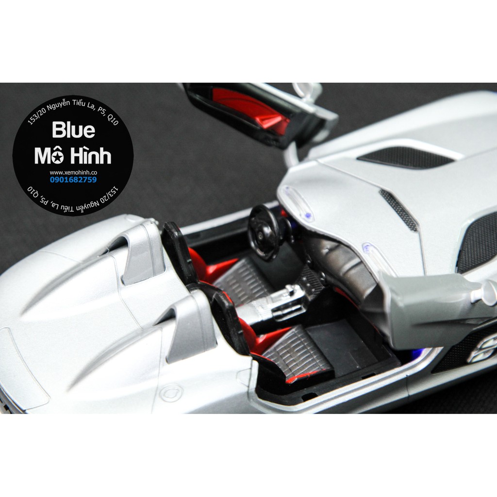 Blue mô hình | Xe mô hình Mercedes McLaren SLR Stirling Moss 1:24