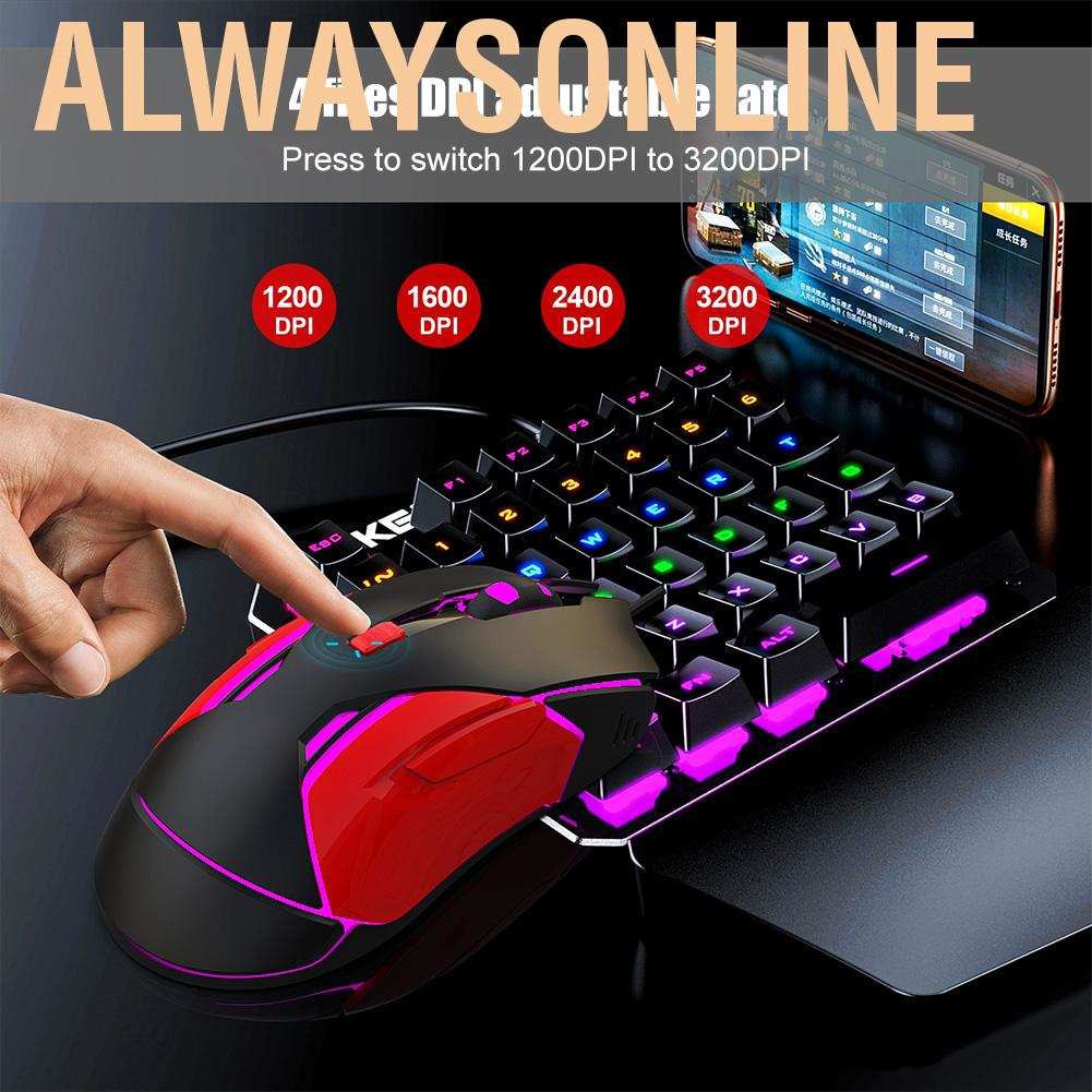 Chuột Gaming Alwaysonline Ywyt G837 Kết Nối Usb 2.0