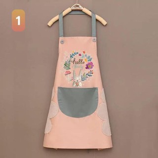 TẠP DỀ HOA THỎ ( HÌNH THỎ ) KIÊM LUN CHỖ LAU TAY XỊN XÒ, CHỐNG NƯỚC
