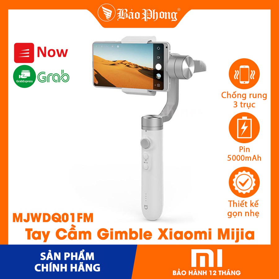 Tay Cầm Gimble Xiaomi Mijia 3 Trục Chống Rung Cho Điện Thoại Camera-006223 - Hàng Chính Hãng