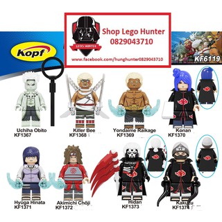 Xếp Hình Minifigures KOPF KF 6119 mô hình nhân vật Naruto Akatsuki