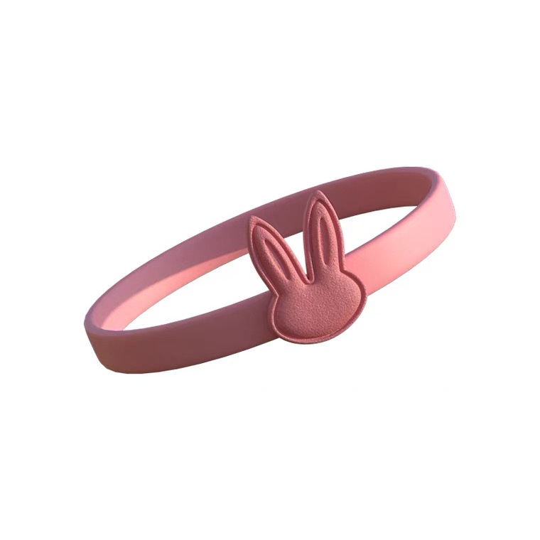 Dây buộc tóc silicon cao su phong cách thỏ thời trang Hàn Quốc đơn giản