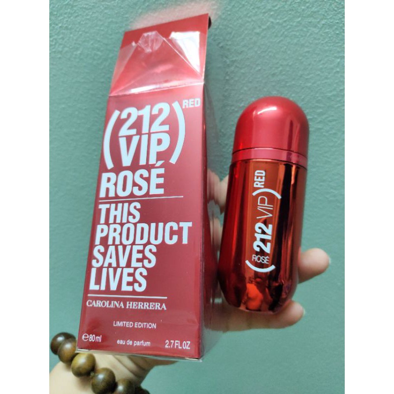 HOT HOT HOT NƯỚC HOA ĐỎ RỰC 212 ROSE VIP THƠM CỰC ĐÃ