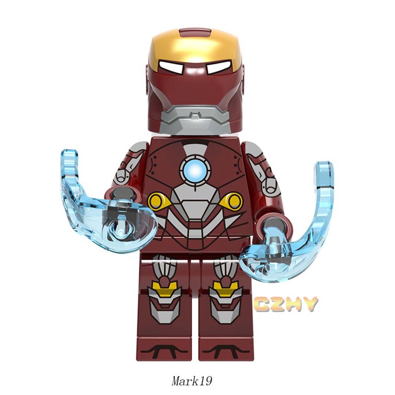 Bộ Sưu Tập Mô Hình Nhân Vật Siêu Anh Hùng Iron man X0254