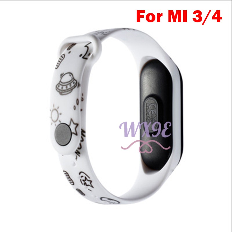 Dây Đeo Thay Thế Cho Đồng Hồ Thông Minh Xiaomi Mi Band 3 / 4 / 5 M3 M4 M5. Vn