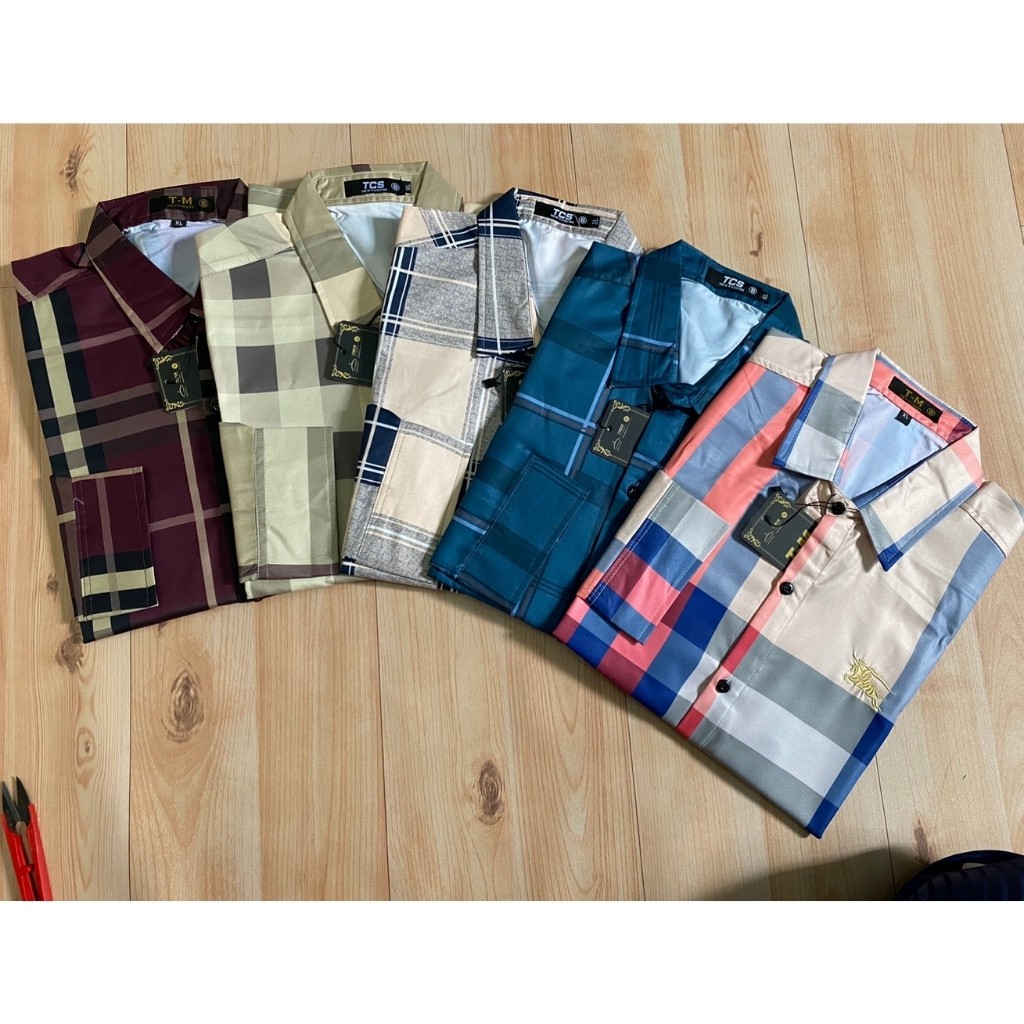 Áo Sơ Mi Nam Caro BBR Màu Vàng Cam Mới (𝐇𝐚̀𝐧𝐠 𝐋𝐨𝐚̣𝐢 𝟏) | BigBuy360 - bigbuy360.vn