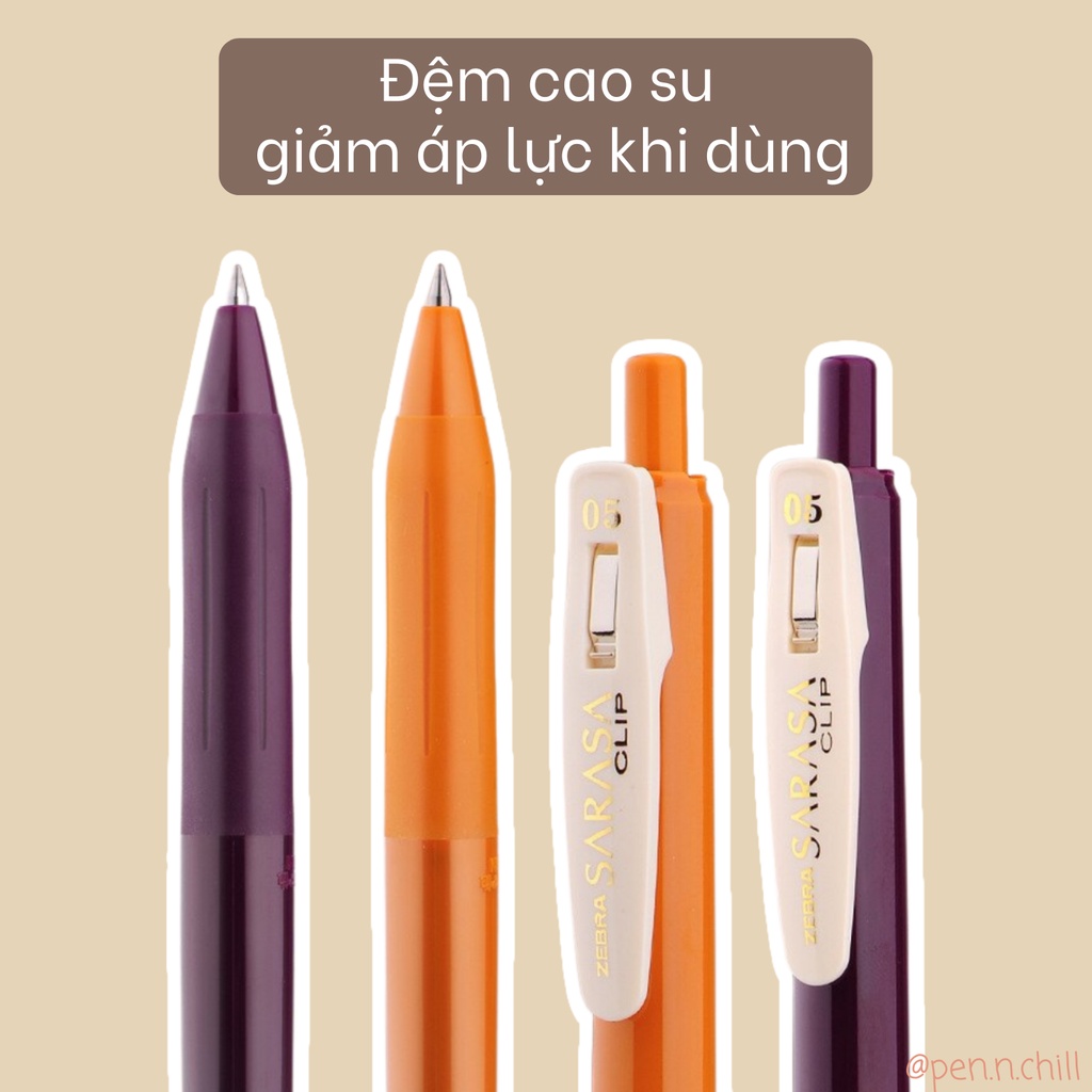 Bút Gel Sarasa Vintage Gel Pen - Cỡ Ngòi 0.5mm