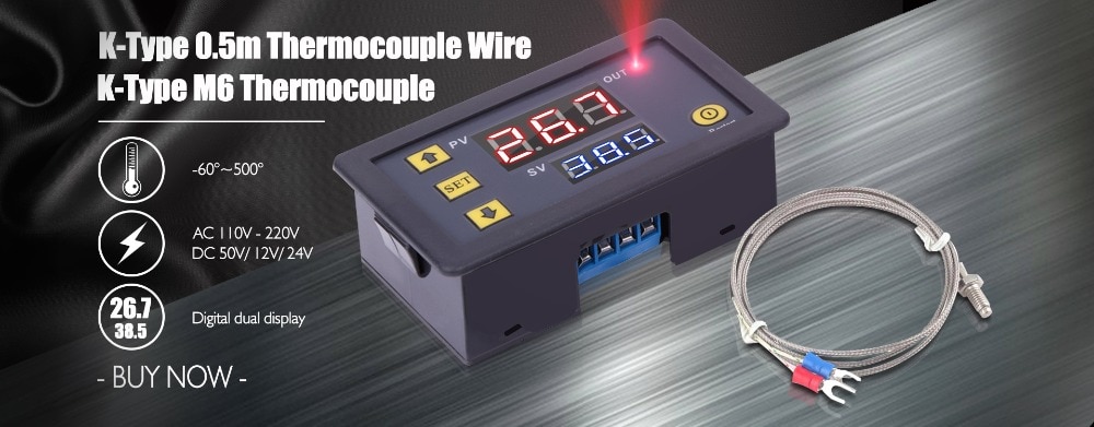 Bo mạch cảm biến điều khiển nhiệt độ loại 1M / 2M K M6 0-800C | BigBuy360 - bigbuy360.vn
