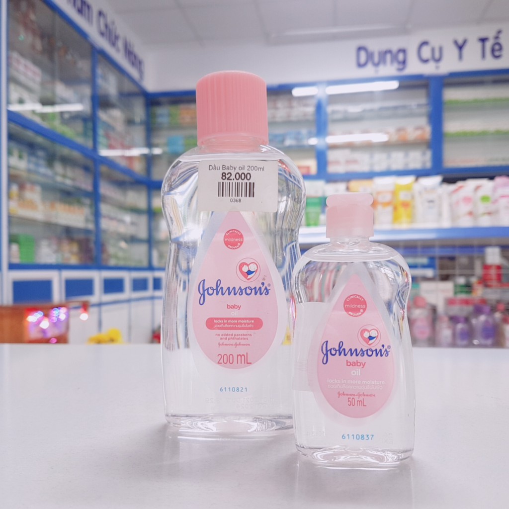 DẦU DƯỠNG ẨM MÁT XA JOHNSON'S BABY OIL