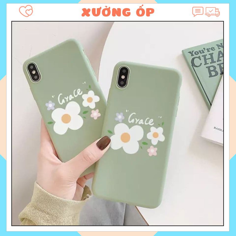 Ốp Lưng Cute A102 Xanh lá Samsung J2 J4 J6 Plus J7 Prime Pro J8 A7 2018 A10 A20 A30 A50 A70 M20 A31 A21s A51 A71 A10s