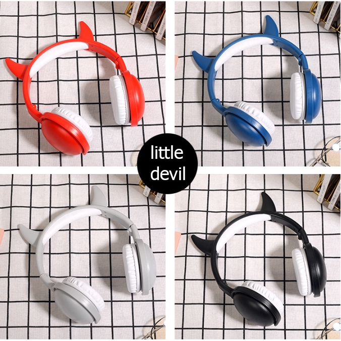 Tai Nghe Bluetooth V5.0 Hình Tai Mèo