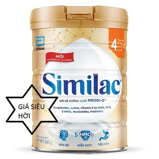 Sữa bột similac 4 iq hmo lon 900g