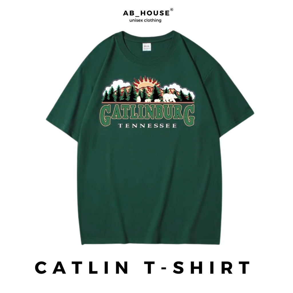 Áo thun CATLIN form rộng unisex nam nữ (Ảnh thật/Có sẵn)
